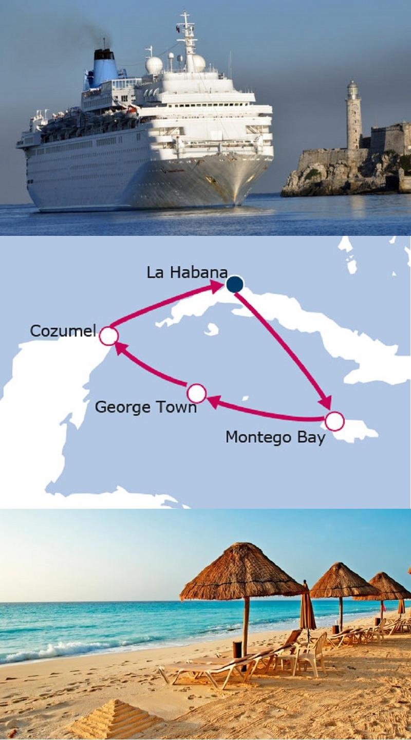 Crucero por Jamaica, Cozumel y noches en Cayo Santa María | Guajira Viajes  y Turismo